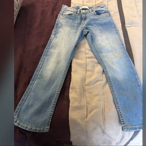 Boys Levi’s light blue slim fit size 7 regular.